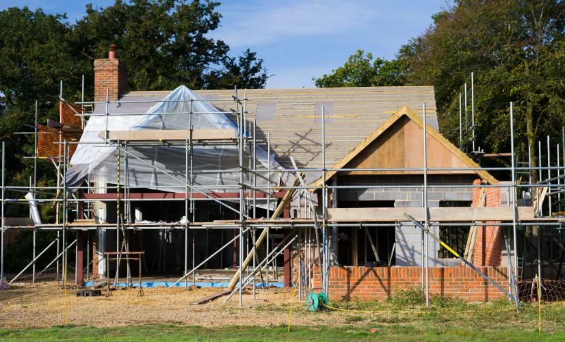 House in construction